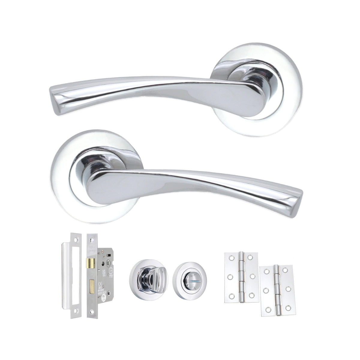 Lever Door Handle Bathroom Pack Home Decor