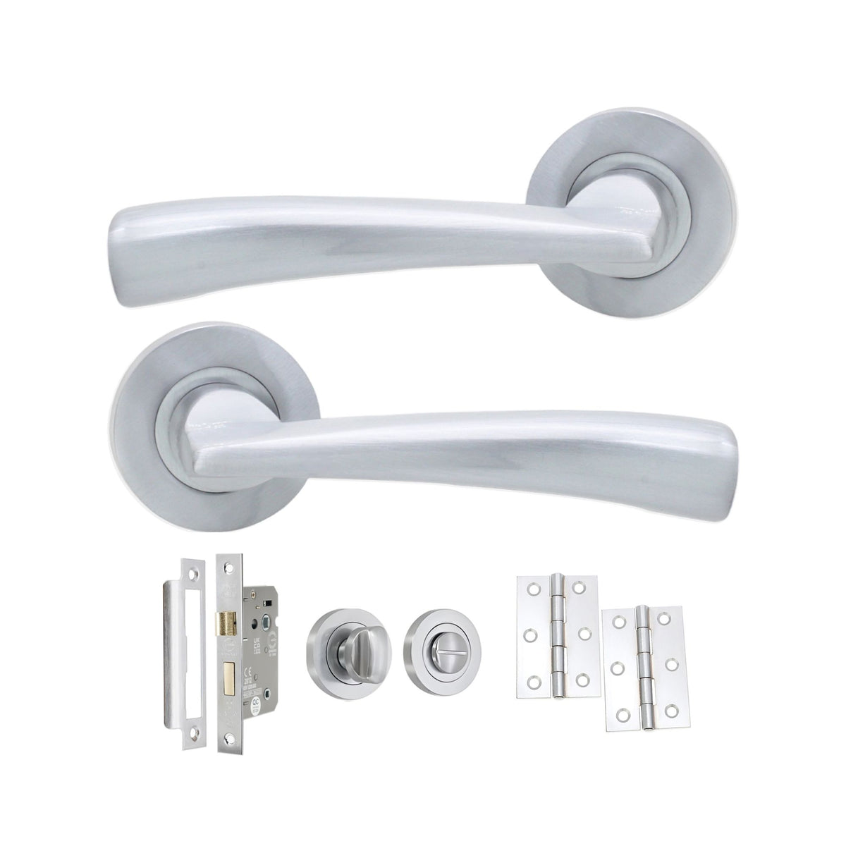 Lever on Rose Bath Pack Home Decor