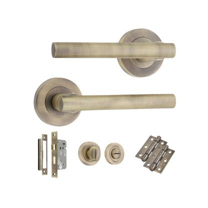 Lever on Rose Bath Pack Home Decor