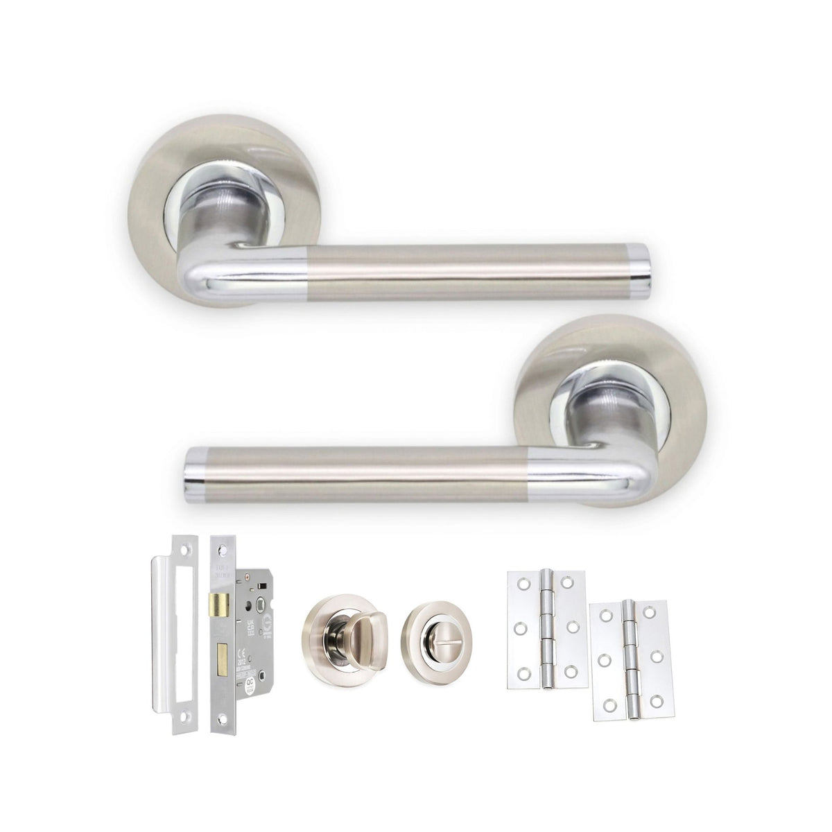 Lever on Rose Bath Pack Home Decor