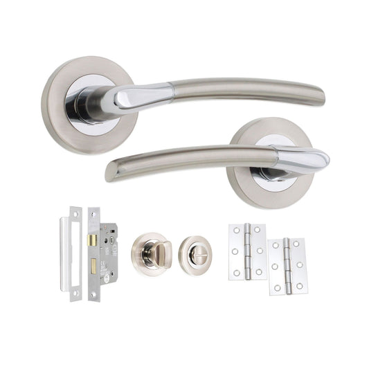 Slavia Lever on Rose Dual Tone Bath Pack