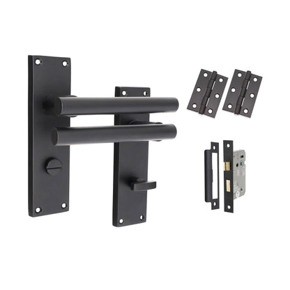 Lever on Backplate Bath Pack Home Decor