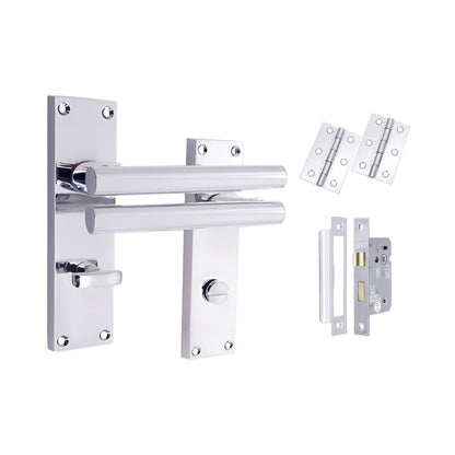 Lever on Backplate Bath Pack Home Decor