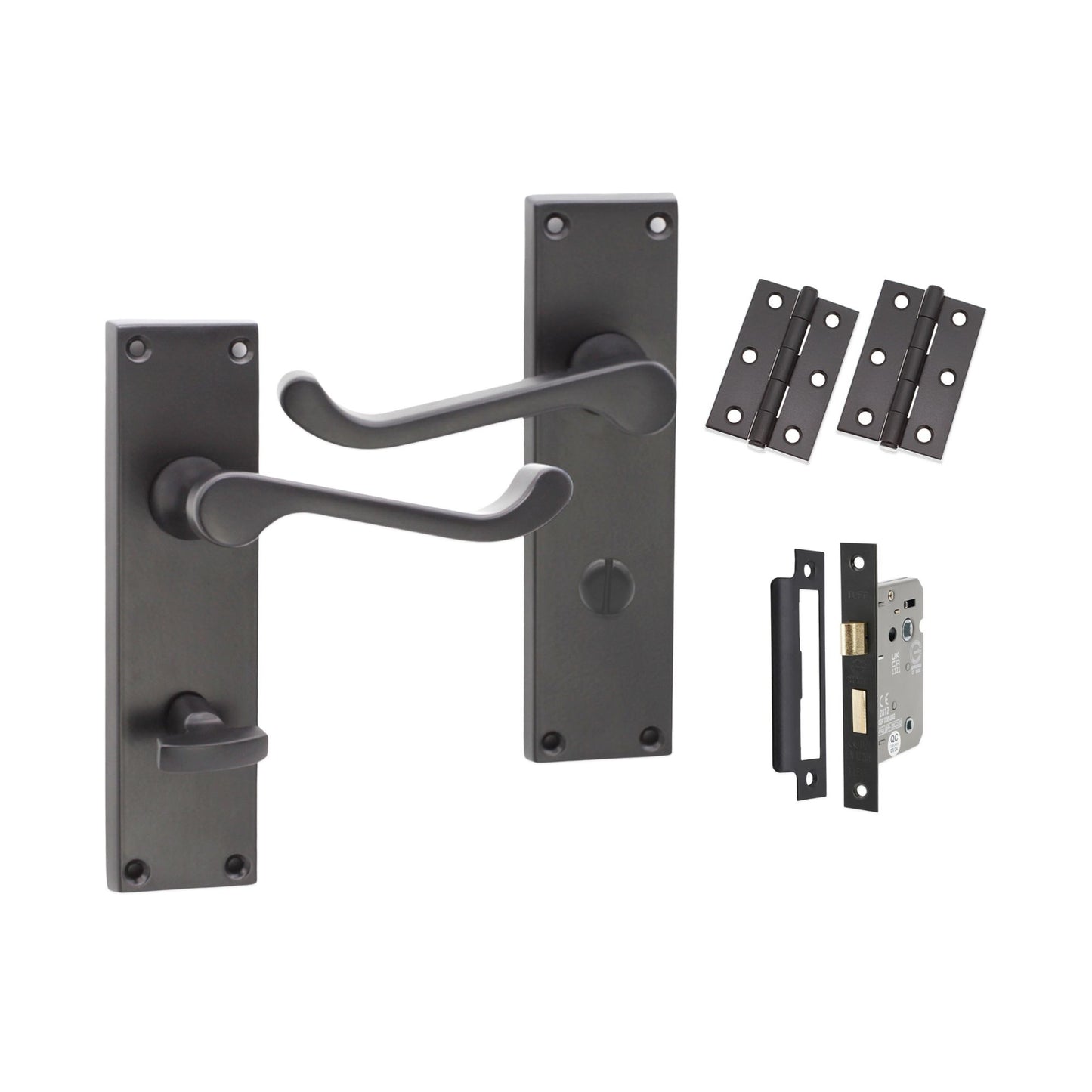 Lever on Backplate Bath Pack Home Decor