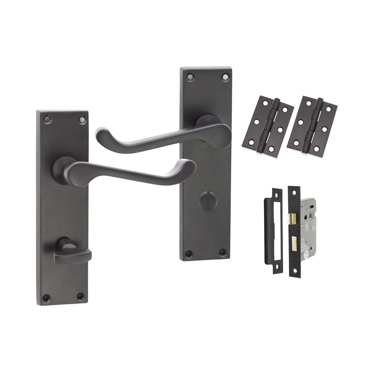 Lever on Backplate Bath Pack Home Decor