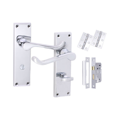 Lever on Backplate Bath Pack Home Decor