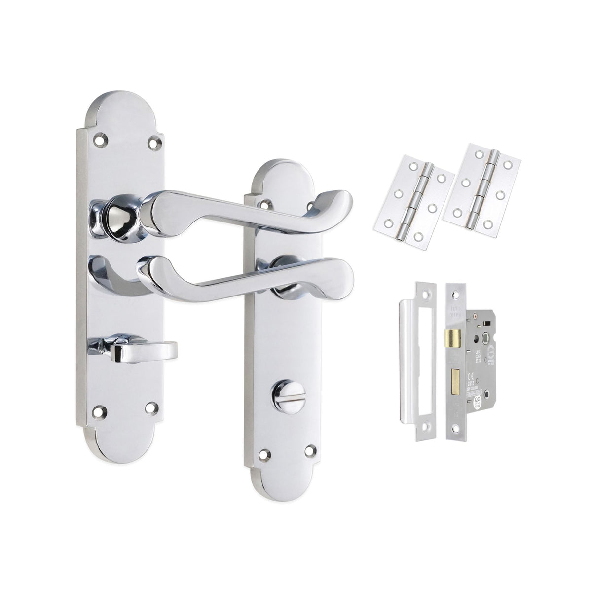 Lever on Backplate Bath Pack Home Decor