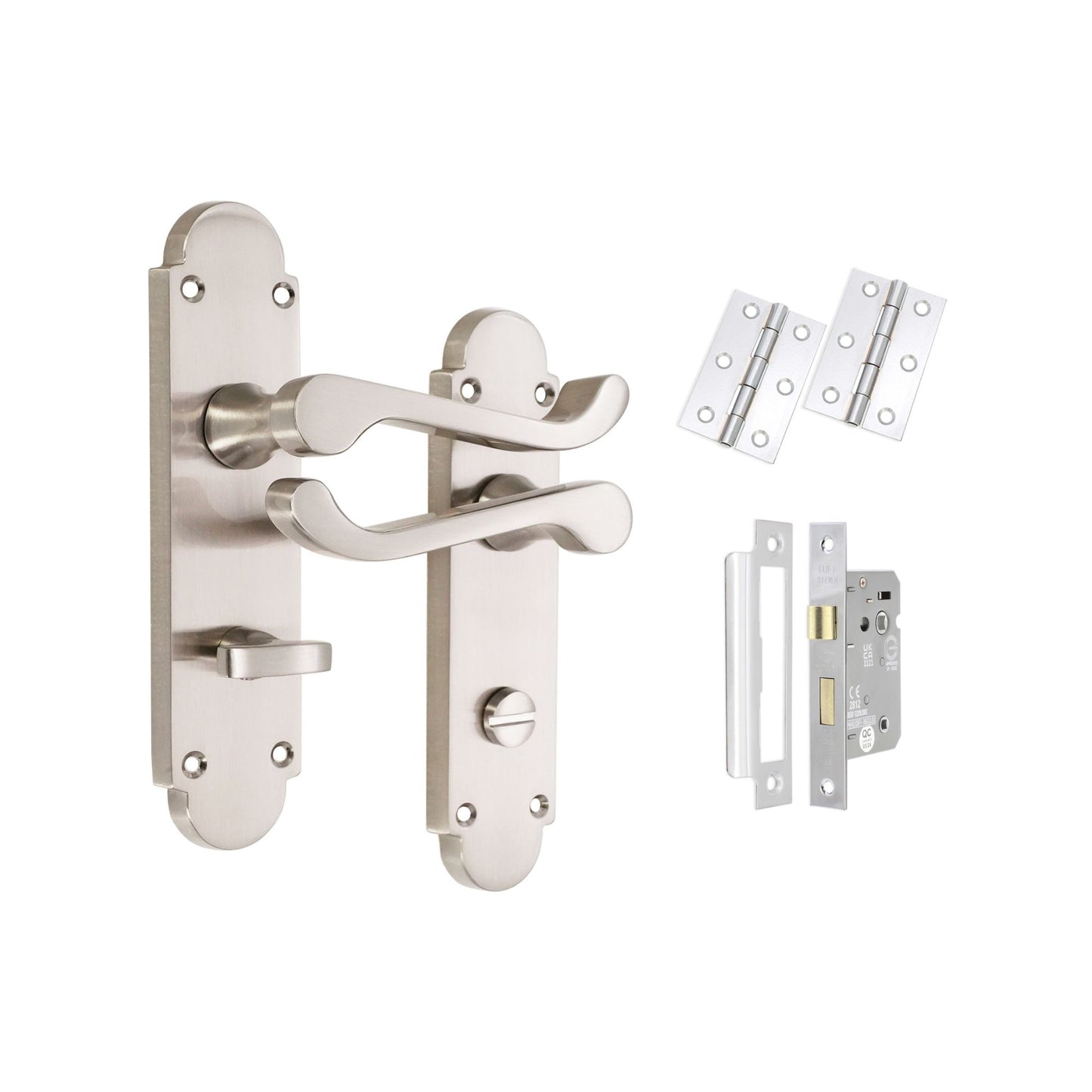 Lever on Backplate Bath Pack Home Decor