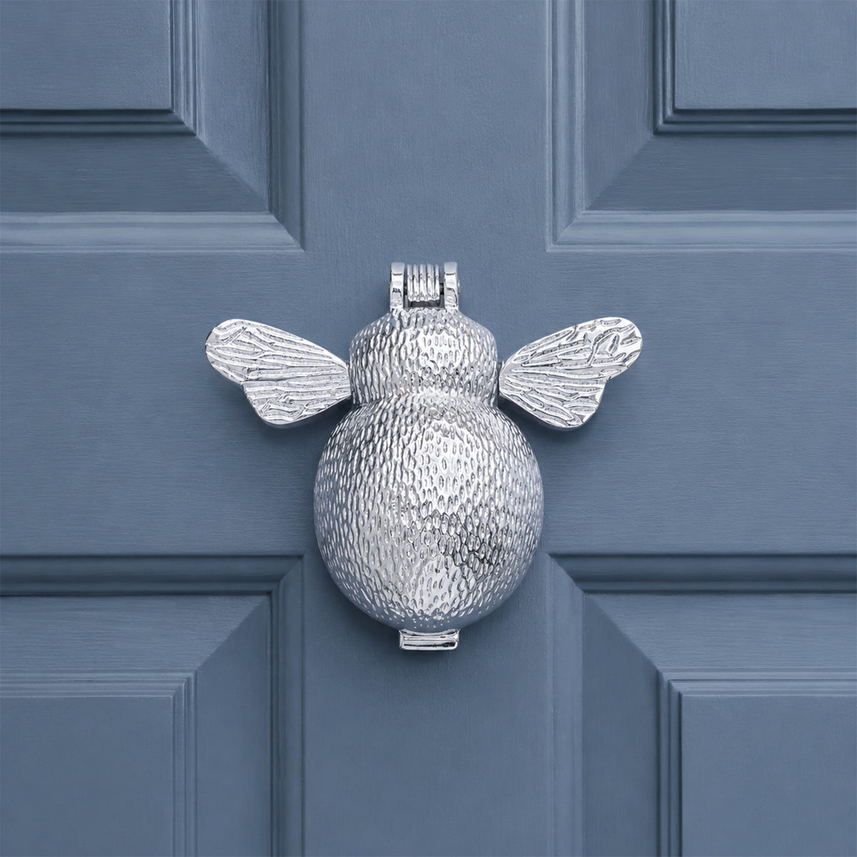 Polished Chrome Bumble Bee Door Knocker Home Decor