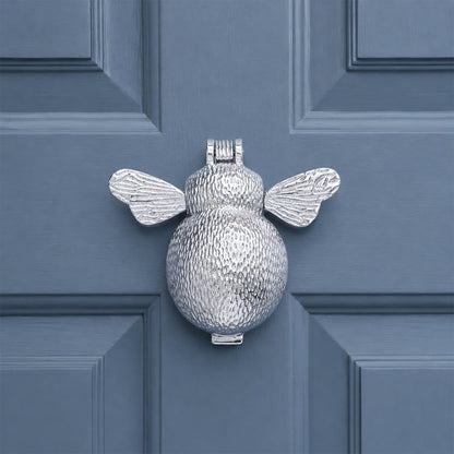 Polished Chrome Bumble Bee Door Knocker Home Decor