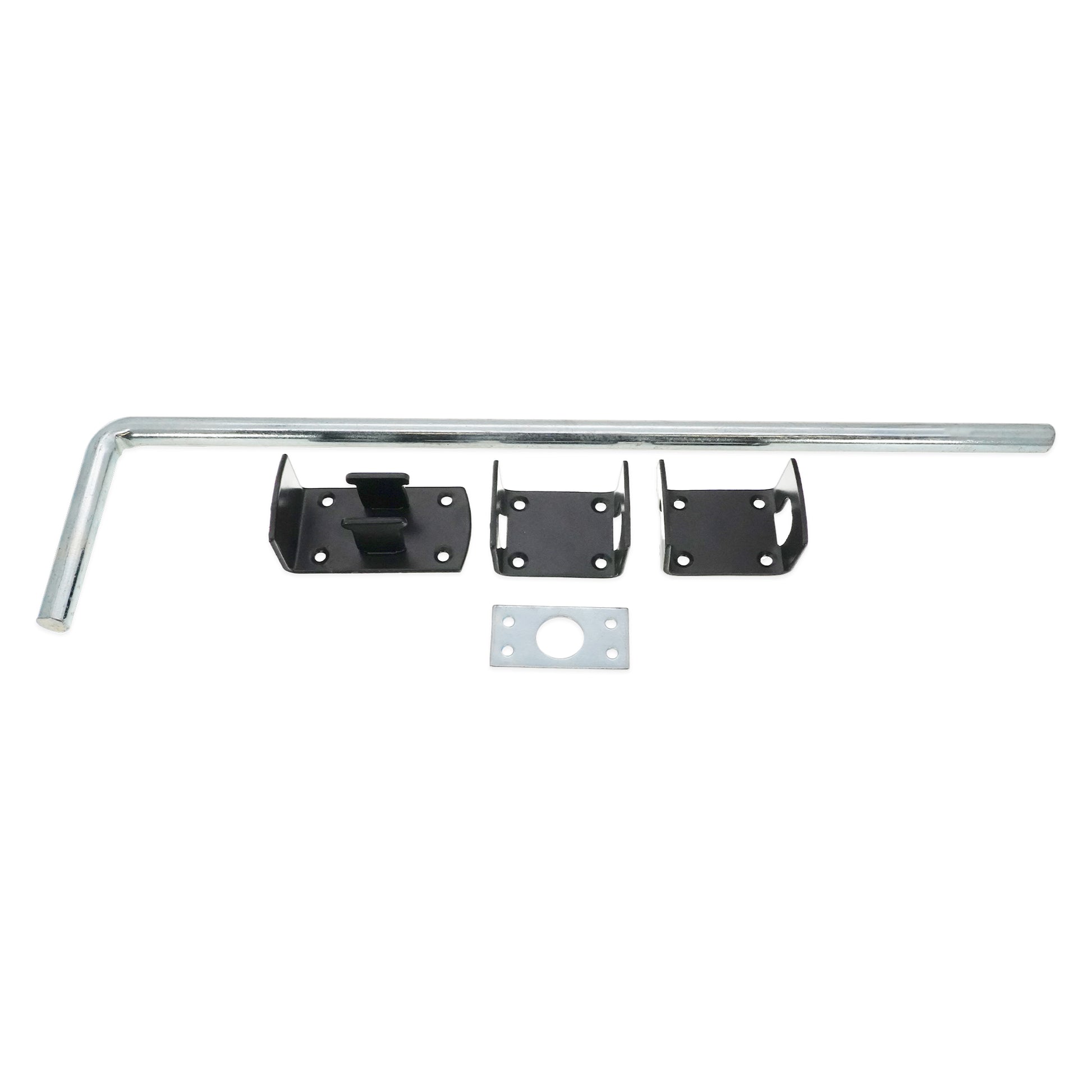 Black Iron Drop Bolt Home Decor  