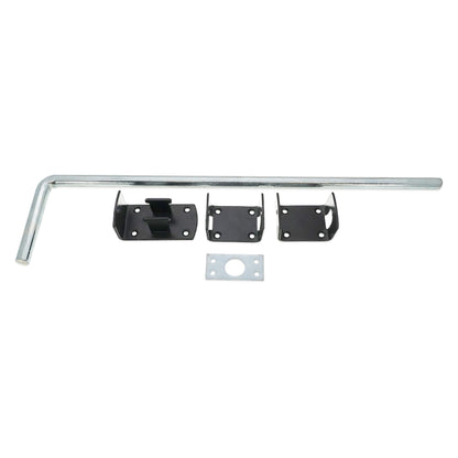 Black Iron Drop Bolt Home Decor  