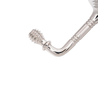 Beehive Small Coat Hook Polished Nickel