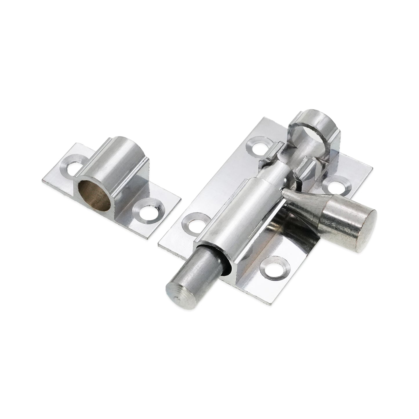 Polished Chrome Brass Barrel Bolt Home Decor