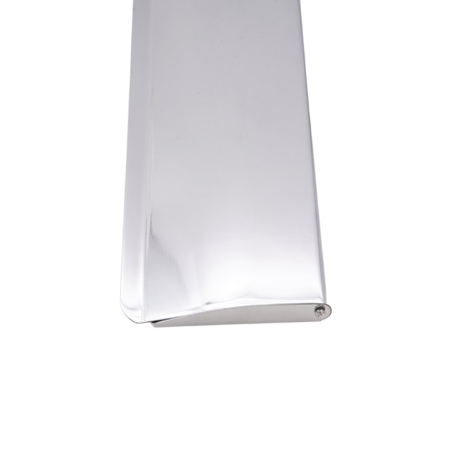 Tidy Flap Letter Plate Cover Polished Chrome Home Decor 