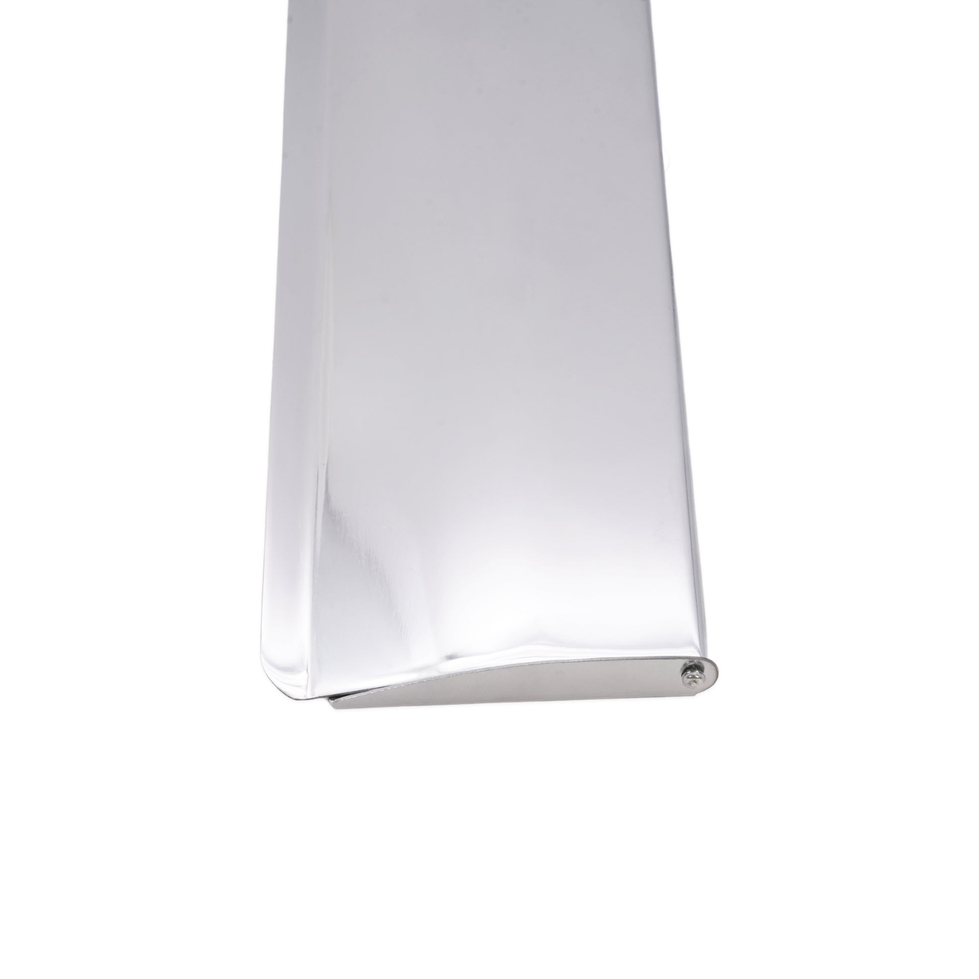 Tidy Flap Letter Plate Cover Polished Chrome Home Decor 