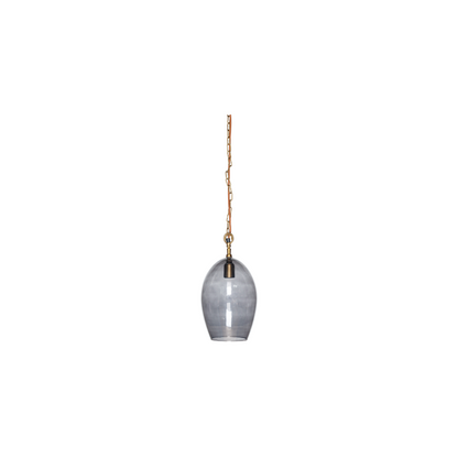 Otoro Recycled Glass Pendant - Smoke