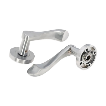 Camila Lever on Rose Satin Chrome Bathroom Pack