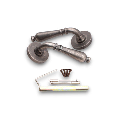 Lever on Rose Door Handle Home Decor
