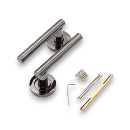 Lever on Rose Door Handle Home Decor