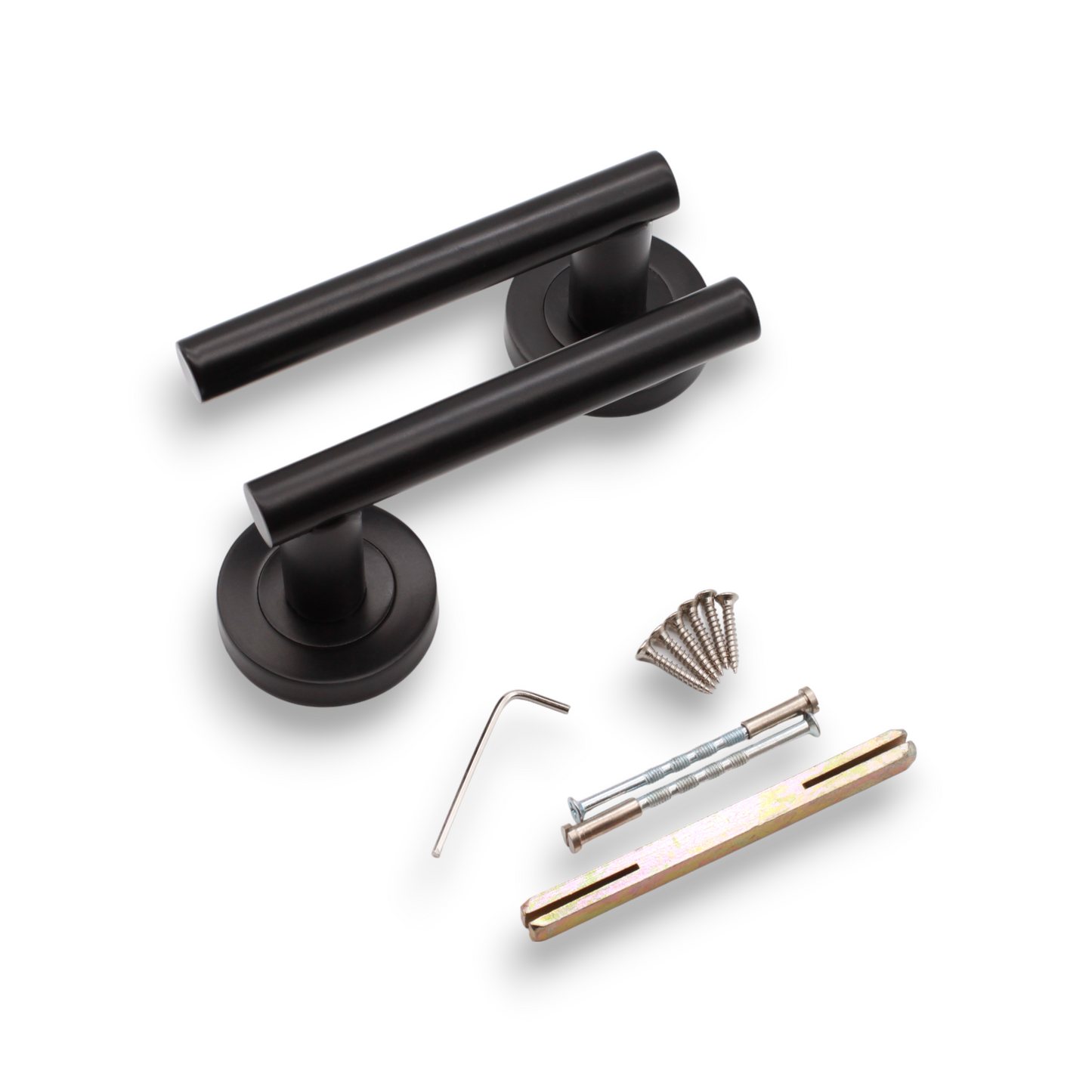 Lever on Rose Door Handle Home Decor