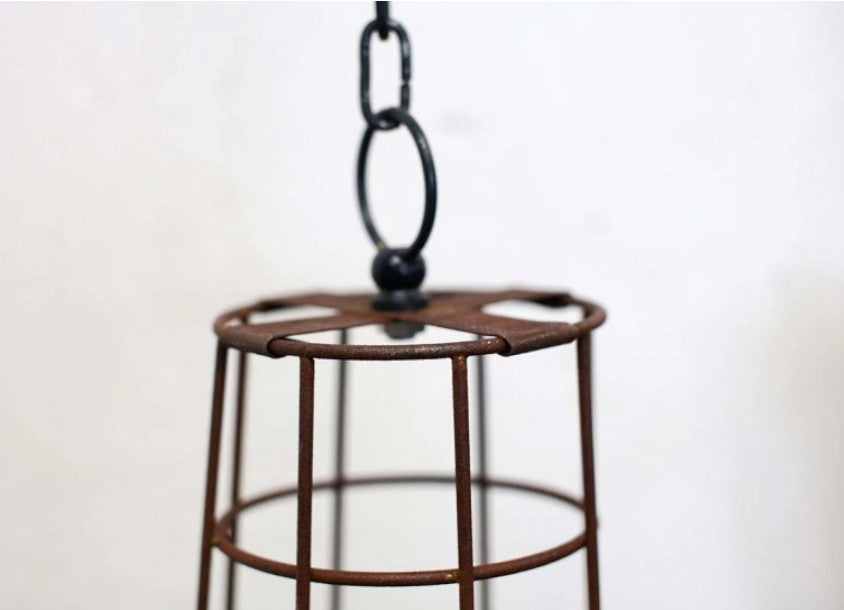 abari caged hanging planter Abari Caged Hanging Planter Small