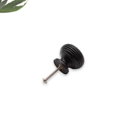 Ebonised Beehive Large Cupboard Knob