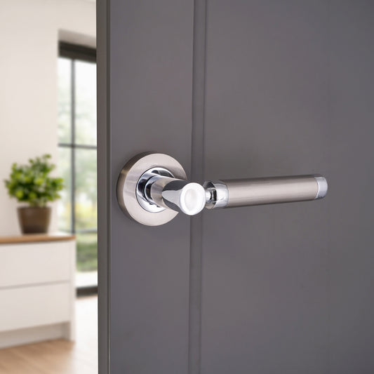 Zest Türgriff mit Hebel, zweifarbig