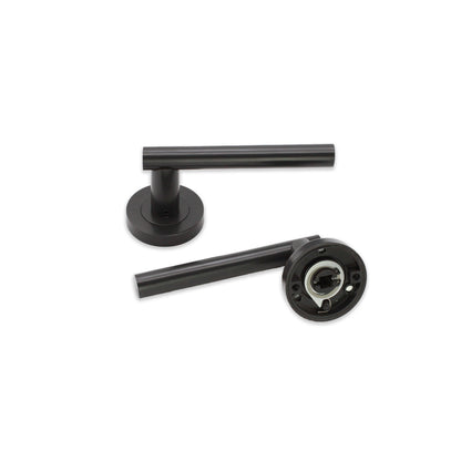 Gunmetal Grey  Jura Lever on Rose Latch Pack Home Decor 