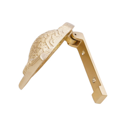 Satin Brass Owl Door Knocker Home Decor