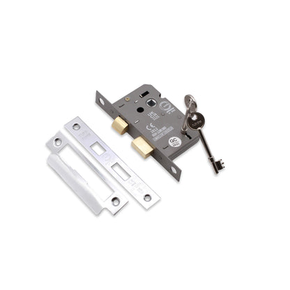 Polished Chrome Sash Lock Home Decor   