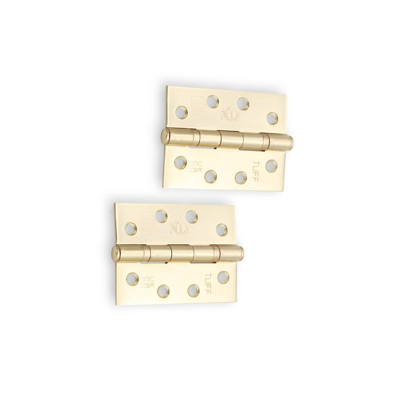 CE11 Mild Steel BB Butt Hinge - Satin Brass