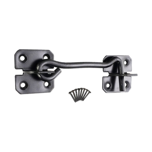 Iron Cabin Hook Black 4" - 100mm