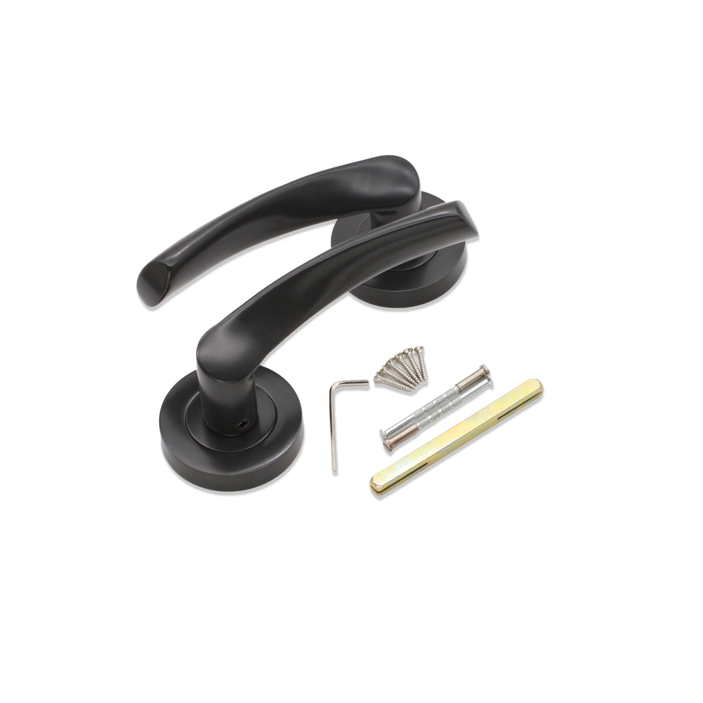 Gun Metal Grey  Lever Door Handle Home Decor 