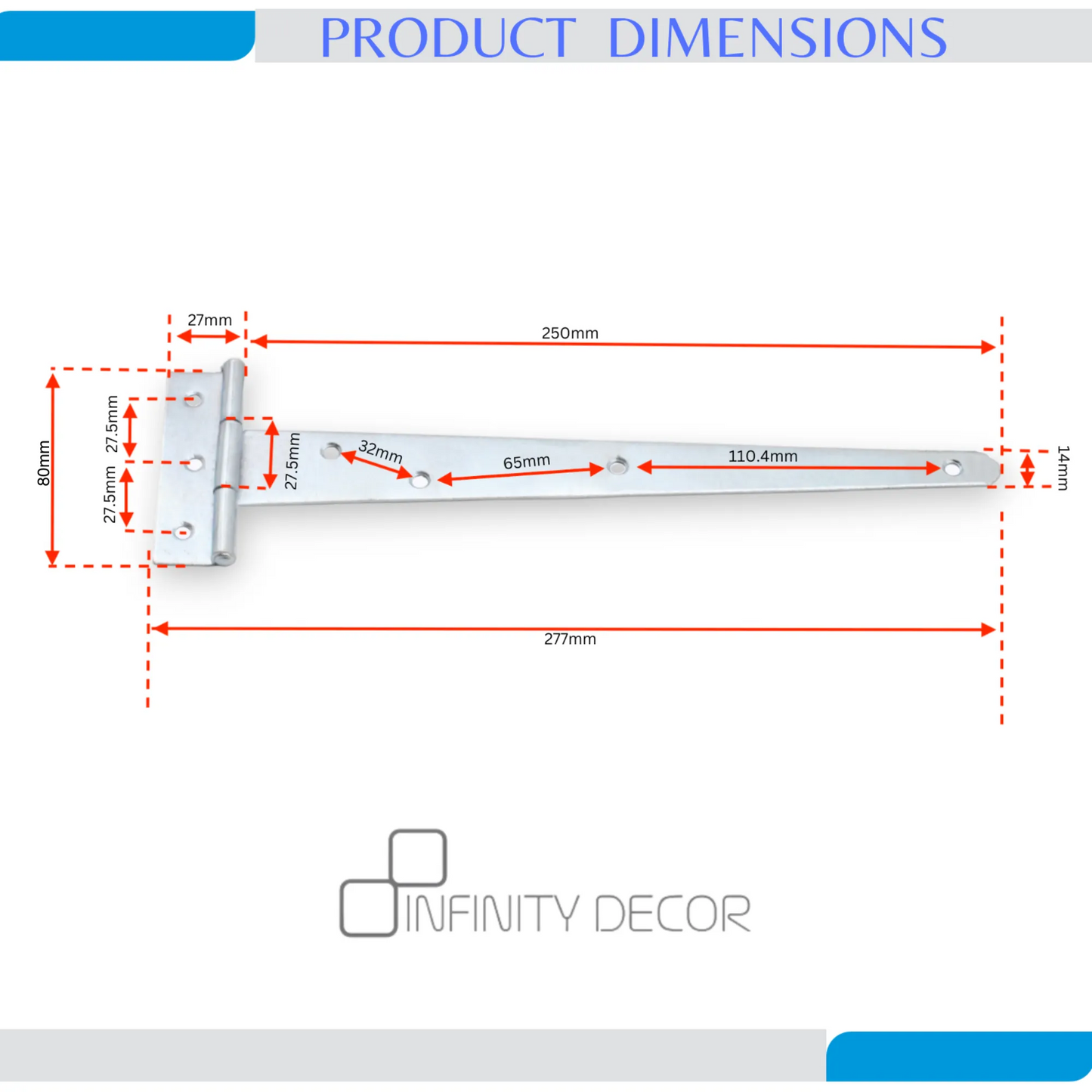 Tee Hinges Home Decor