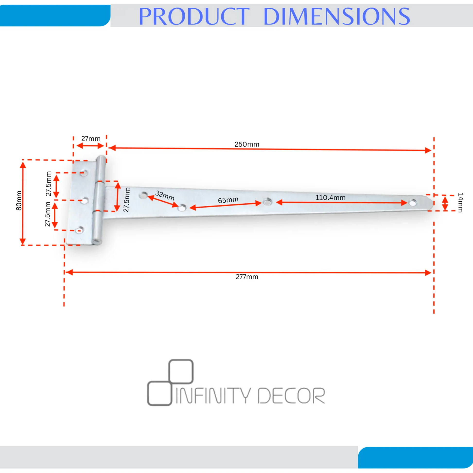Tee Hinges Home Decor