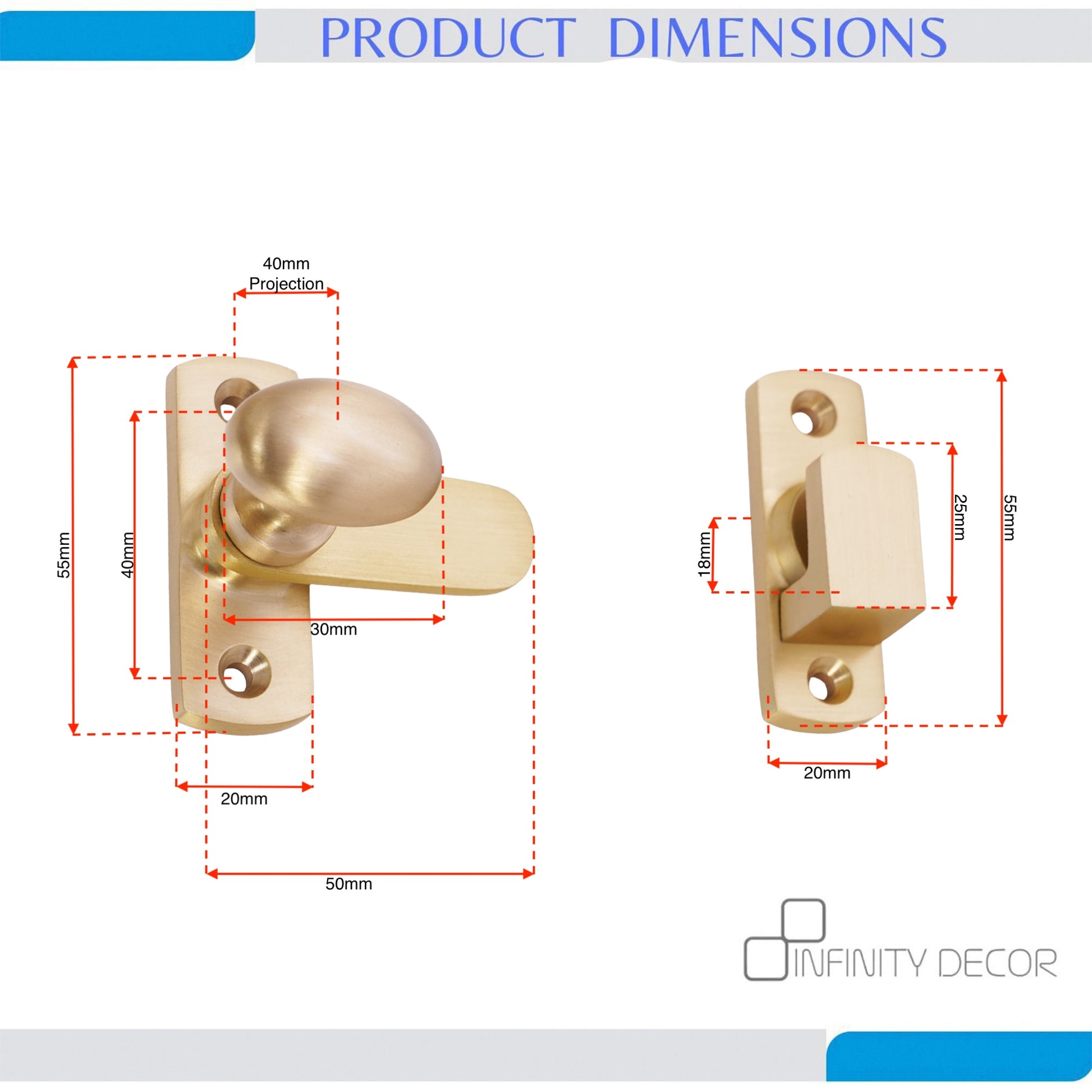 Oval Cupboard Latch Home Decor