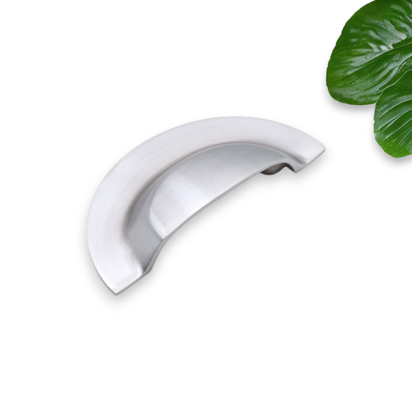 Slim Cup Handle Large Satin Chrome