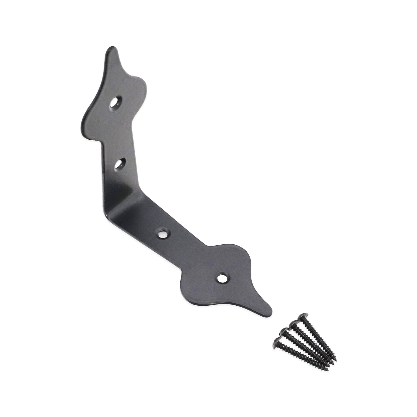 Black Spearhead Iron Corner Home Decor