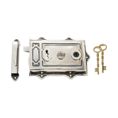 Davenport Rim Lock Nickel vieilli