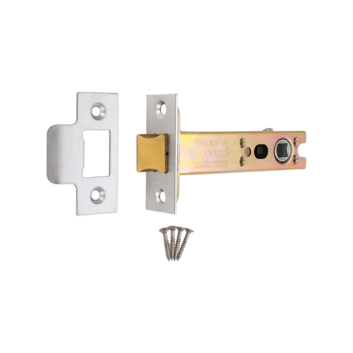 Nickel Plated Tubular Latch CE Home Decor  