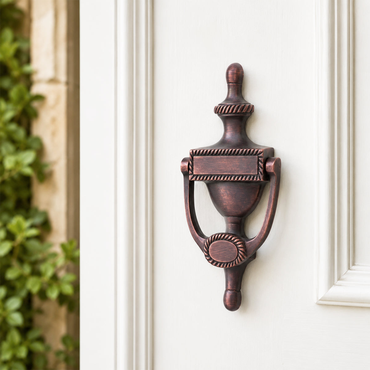Aged Bronze Georgian Door Knocker Home Decor