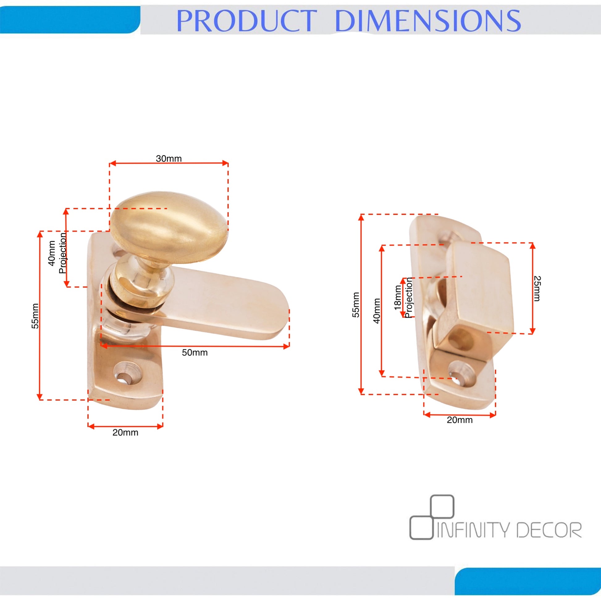 Oval Cupboard Latch Home Decor