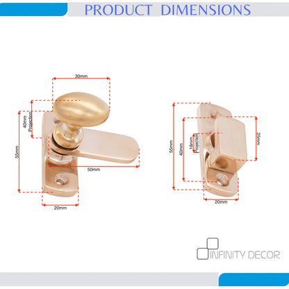 Oval Cupboard Latch Home Decor