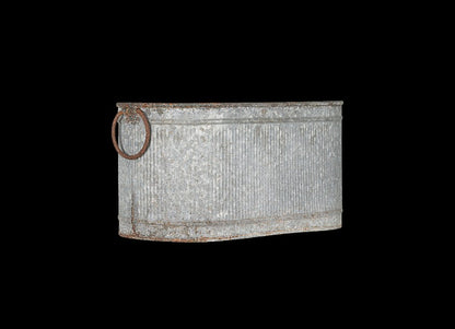 Akasa Trough Planter - Zinc