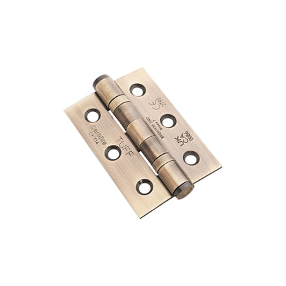 CE7 Mild Steel BB Butt Hinge - Aged Brass