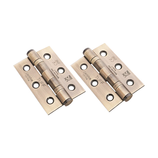 CE7 Mild Steel BB Butt Hinge - Aged Brass