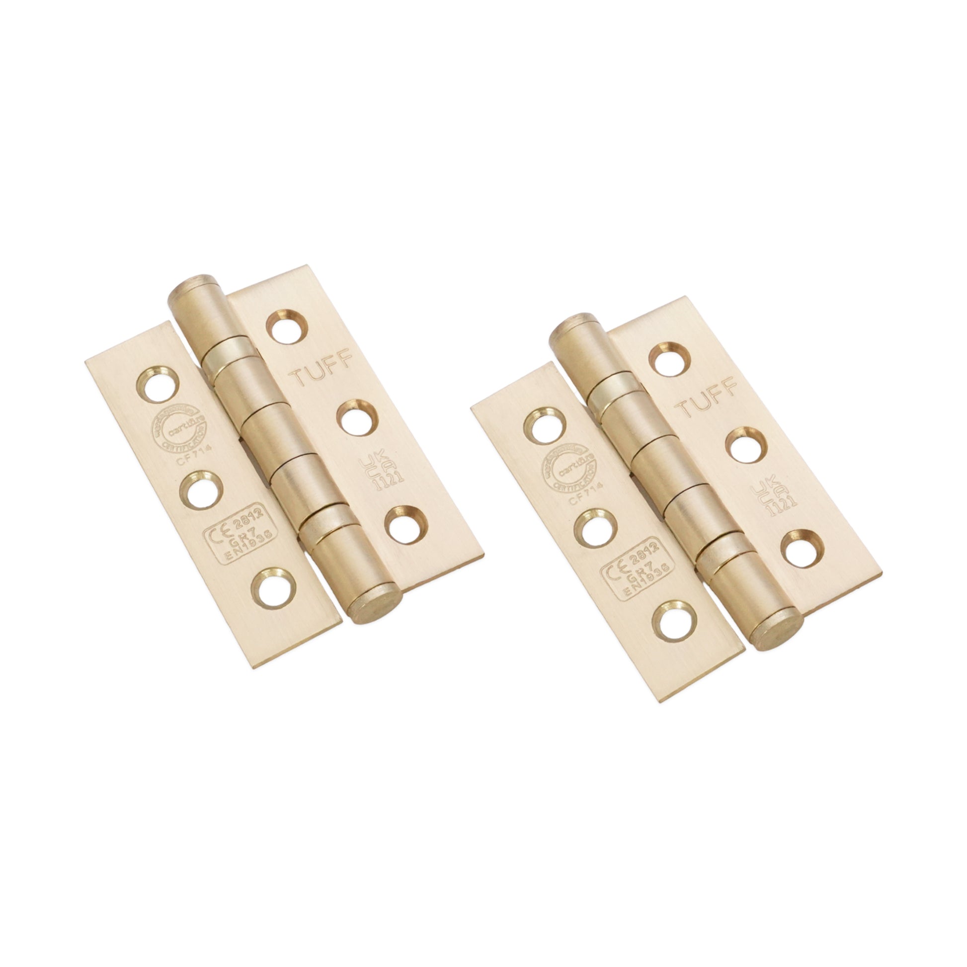  Satin Brass Butt Hinges Home Decor