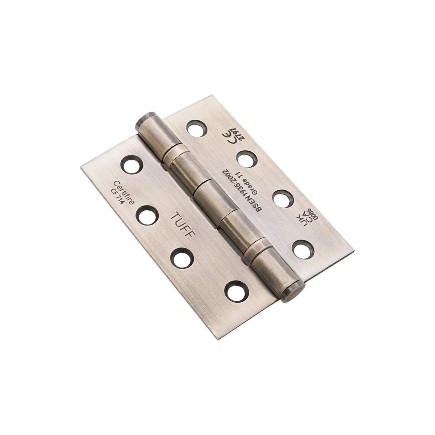 CE11 Mild Steel BB Butt Hinge - Aged Brass