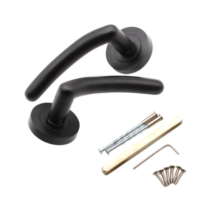 Lever on Rose Door Handle Home Decor
